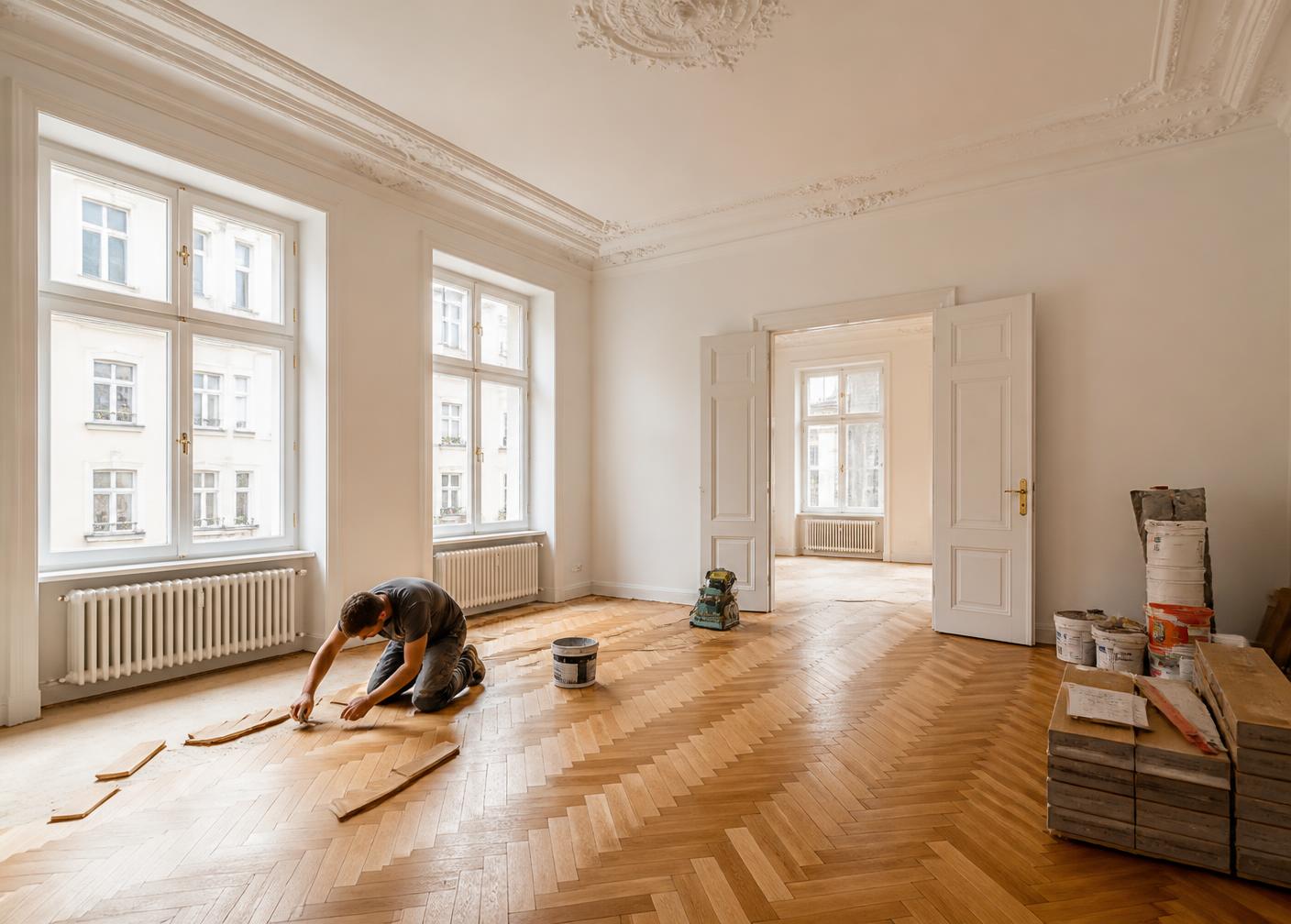 Komplettsanierung Altbauwohnung